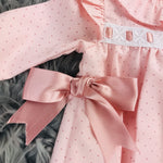 Pink Ribbon & Bows Spanish Jam Pants Set