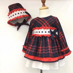 Girls Autumn Set With Bonnet