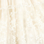 Ivory Velvet & Tulle Dress